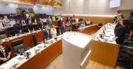 Presentan agendas legislativas partidos en el Congreso