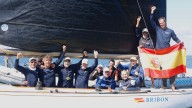 El Bribon y el rey emérito, Juan Carlos I, firman su cuarto Mundial de vela en la clase 6 Metros en nueve años