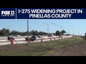 I-275 widening project begins in Pinellas County