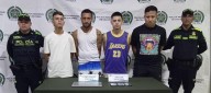 A prisión dos de cuatro capturados por hurto de vehículos en el área metropolitana