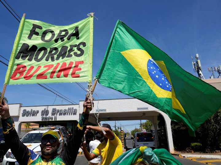 Brasilia, blindada por el inicio del juicio a Bolsonaro: barreras, drones y prohibido marchar frente al Tribunal