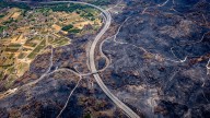 La devastación causada por los incendios en Ourense, León y Zamora desde el aire