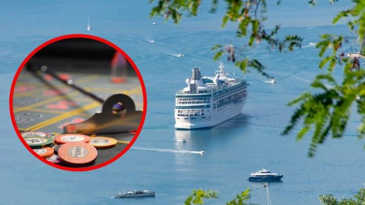 Hombre se lanza de un crucero en el Caribe para no pagar una deuda de 16.000 dólares en apuestas