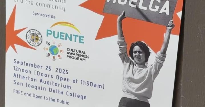 Dolores Huerta will speak at Delta College event in Stockton