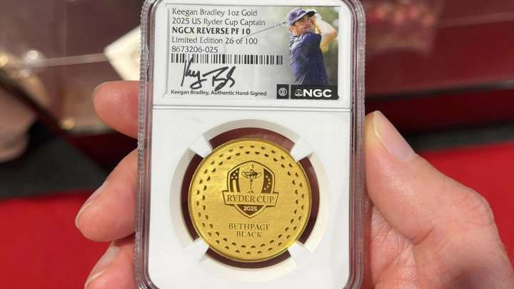 Ryder Cup fans can buy special edition 24k gold coin to mark 2025 tournament but it costs staggering price