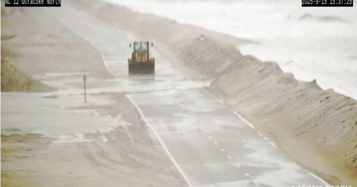 N.C. 12 closes due to deteriorating conditions on Ocracoke Island