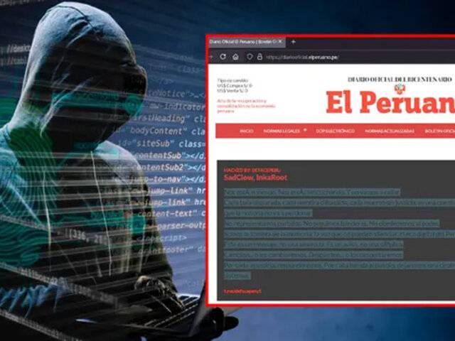 Hackean página web del diario El Peruano: grupo Deface Perú se atribuyó acción y envía mensaje