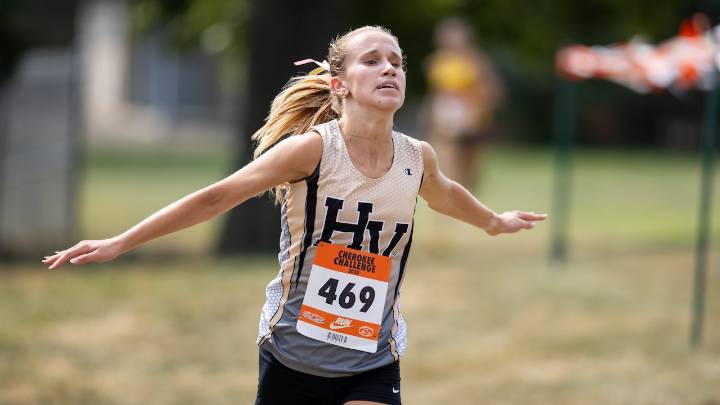 Girls cross-country photos: Cherokee Challenge, Sept. 6, 2025