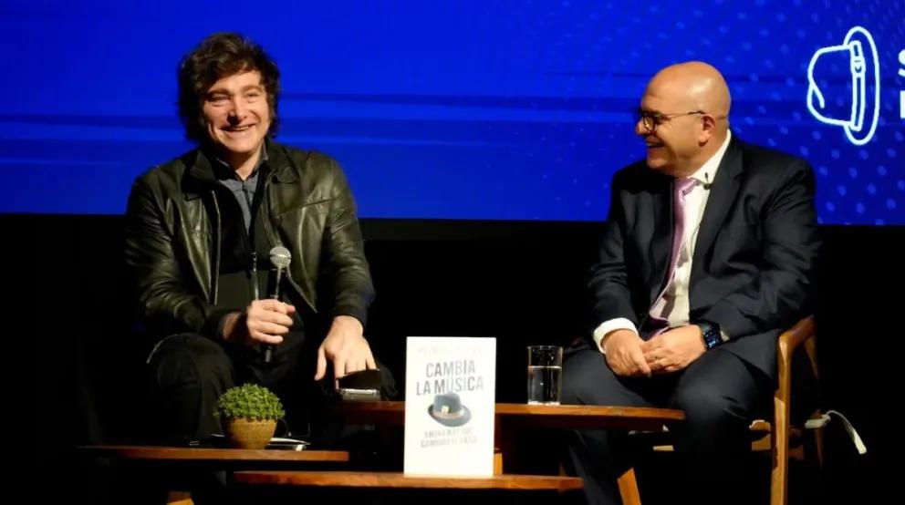 Milei estuvo en un evento y cuestionó a la oposición: “La única propuesta que tienen es romper”