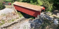 DRONE12: Historic Little Mary’s River Covered Bridge to reopen