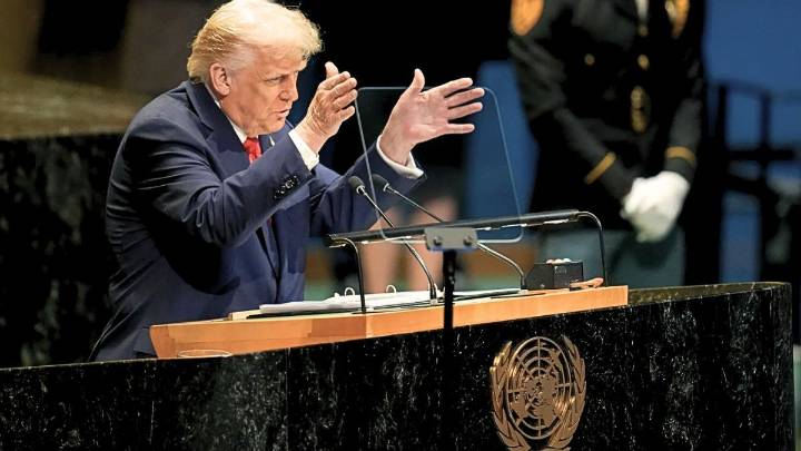 La crítica de Donald Trump a la ONU y a los mandatarios que reconocieron el Estado palestino