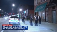 Chicago crime: Dead rat, 'derogatory' handwritten note found at Alderman Andre Vasquez's office on North Western Avenue, CPD says