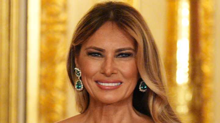 Melania Trump's Holiday Ornaments Line Is Giving Her A Grinch Reputation