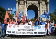 Decenas de miles de personas secundan la huelga general en Francia