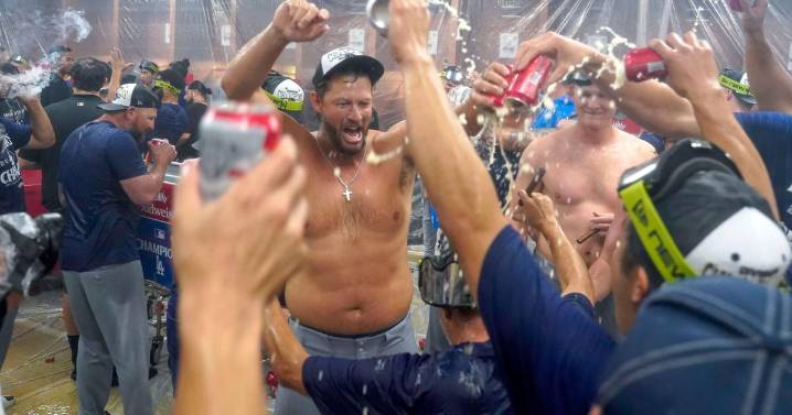 Clayton Kershaw and Dodgers celebrate 12th NL West title in last 13 seasons