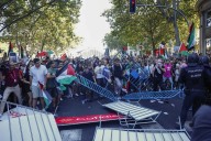 Vuelta España: Más de 20 policías heridos en las manifestaciones propalestinas en Madrid