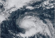 Strengthening Gabrielle becomes a hurricane in Atlantic southeast of Bermuda