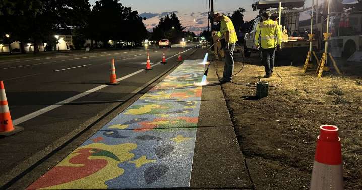 Springfield’s Stormwater Team celebrates tenth anniversary of creating art with a message