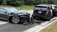 Photos: Ill. driver rams stopped cruiser because he ‘does not like police’