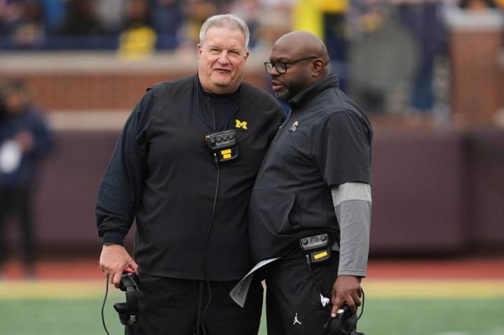 Biff Poggi to serve as UM’s acting head coach during Sherrone Moore’s 2