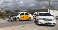 Cuantiosos daños en choques sobre Circuito Potosí