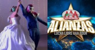 VIDEO: Pareja celebra su boda con máscaras de la AAA y se vuelve viral en redes