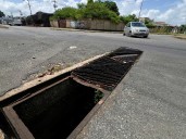 Reportan alcantarilla sin tapa en la avenida Raúl Leoni de Maturín