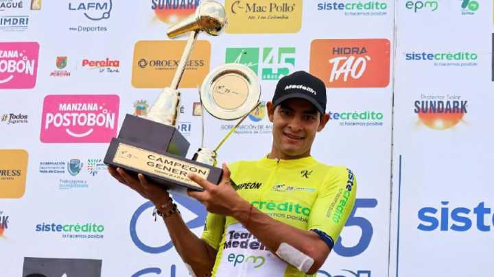 El boyacense Diego Camargo sufrió, pero logró coronarse campeón del Clásico RCN