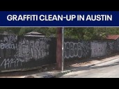 Austin crime: Pilot program to get rid of graffiti