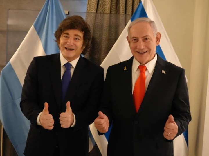 Milei se reunió con Netanyahu en Nueva York y pidió por los rehenes en Gaza