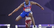 Benjamin wins 400 hurdles, is disqualified, then given worlds gold medal