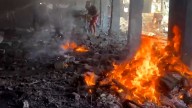 School sheltering displaced Palestinians hit by Israeli strike
