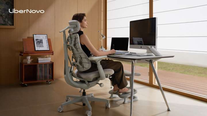The LiberNovo Omni is a dynamic ergonomic chair that adjusts like no other, and you can pre