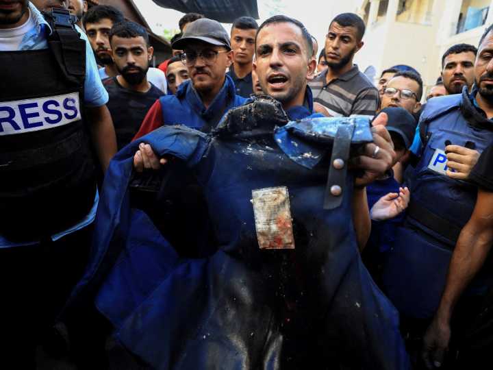 Medios de todo el mundo se unen por los periodistas asesinados en Gaza: "Pronto no quedará nadie para mantenernos informados"