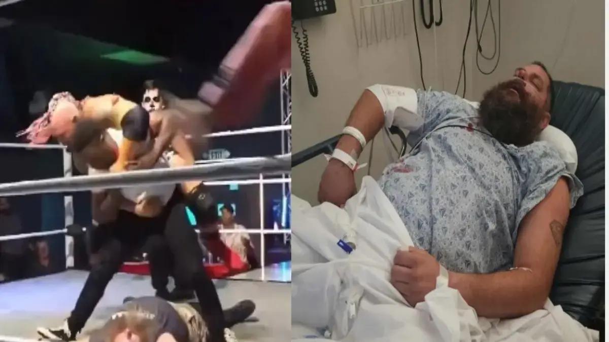 Deplorable: video de la brutal golpiza que recibió el luchador profesional Stuart Smith y que lo envió al hospital