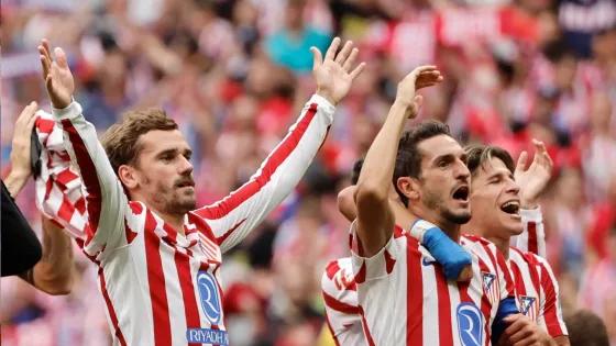 Atlético de Madrid golea 5-2 al Real Madrid y corta su racha perfecta en LaLiga