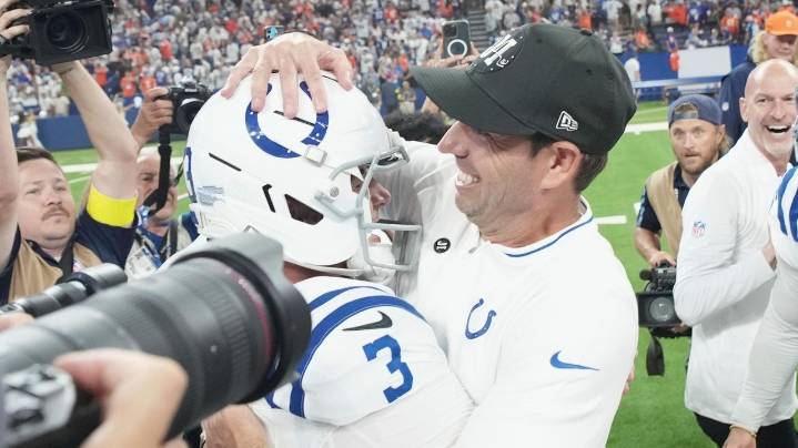 Shane Steichen acknowledges his play calls were too conservative at end of Colts' win over Broncos