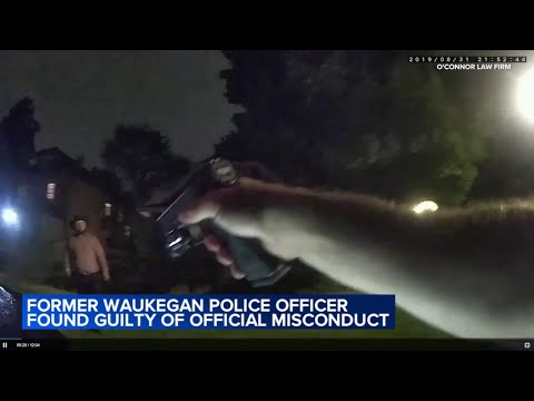 Ex-suburban cop convicted in use of force case