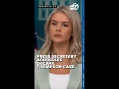 White House press secretary Leavitt speaks on illegal immigrant accused of killing Maryland woman