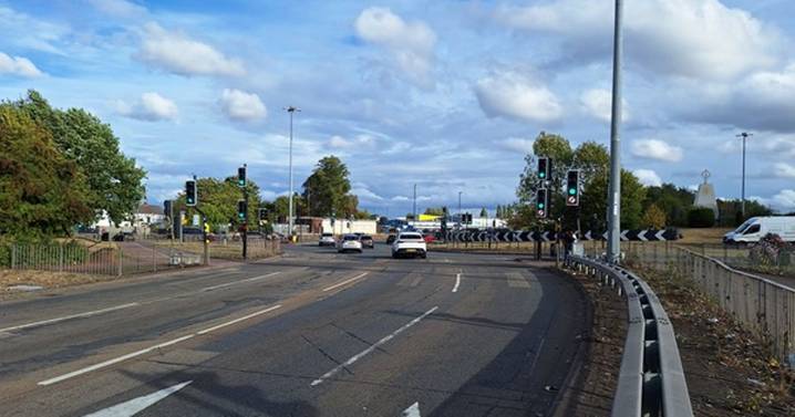 New energy-efficient LEDs installed on A444 in Coventry