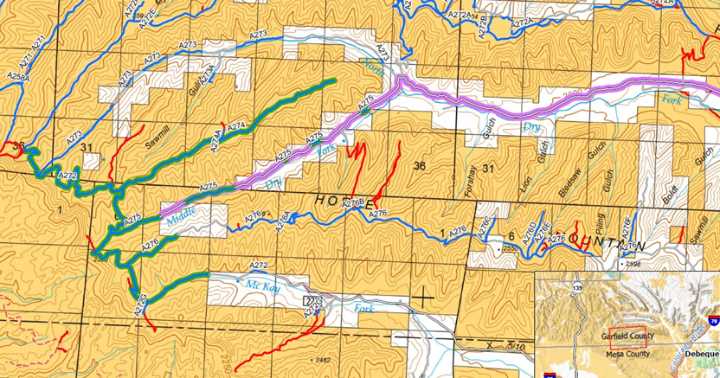 BLM routes made public in area of access dispute west of De Beque