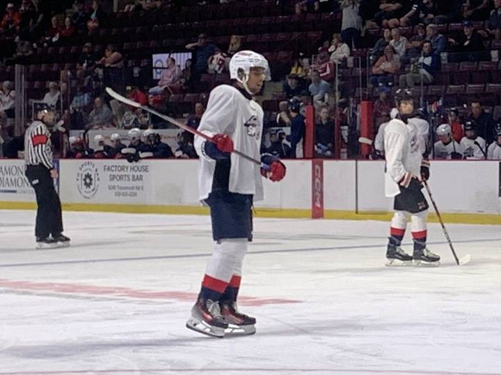 Earning a spot on the Windsor Spitfires was tough for Nathan Gaymes. 