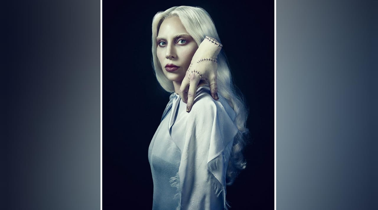 Así lucirá Lady Gaga en su personaje de "Rosaline Rotwood" en Merlina