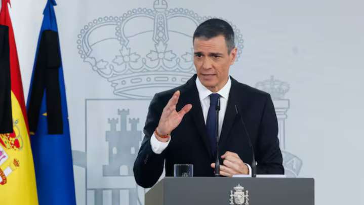 Sánchez pide la expulsión de Israel de las competiciones internacionales: "El debate debería crecer"