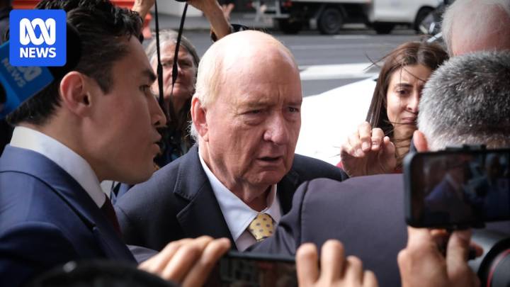 Charges against veteran broadcaster Alan Jones downgraded, some withdrawn