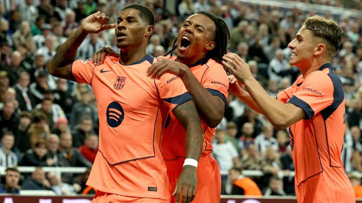 Barcelona le ganó al Newcastle por la Champions League