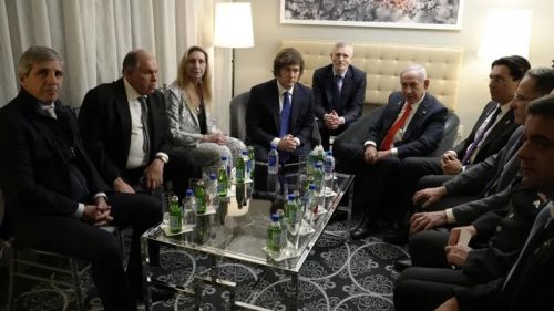 Milei se reunió con Benjamín Netanyahu y debatieron sobre la situación de los rehenes en Gaza