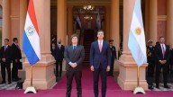 Javier Milei mantuvo se reunió con Santiago Peña en Paraguay
