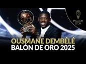El Balón de Oro 2025 es para Ousmane Dembélé: resultados y posiciones de los mejores jugadores del mundo