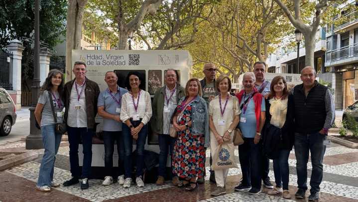 La Semana Santa de Barbastro, única representada en el Encuentro Nacional de Cofradías en Gandía